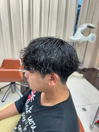 ショート カラー パーマ メンズ 毎月230人担当/ メンズヘア/清和武虎のヘアスタイル