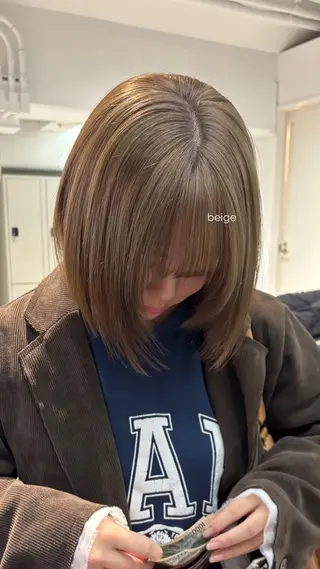 カラー miyu / 透明感カラーのヘアスタイル