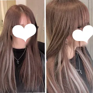 カラー 古屋 美春のヘアスタイル