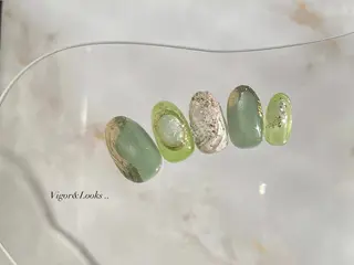 ネイル Vigor＆Looks 白金所属・mng vigorのネイルデザイン