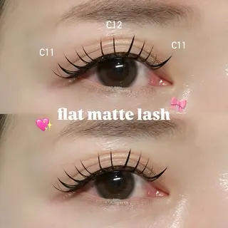 マツエク・マツパ Veil ayakaのマツエク・マツパデザイン