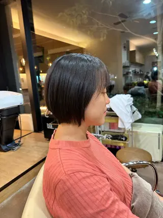 ショート カラー Lit.自由が丘（SENJYU自由が丘）所属・【髪質改善/美髪】 ⭐️川嶋 陸央⭐️のヘアスタイル