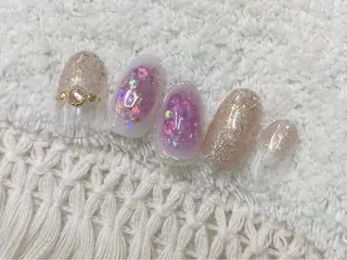 ネイル ネイルPetit Ribbonのネイルデザイン