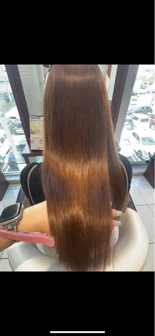 パーマ 辻村 遥楓のヘアスタイル