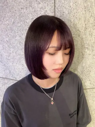 ショート カラー Ash 銀座店所属・銀座/カラー 🎀momo🎀のヘアスタイル