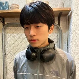 ショート メンズ ボブハイトーン🦖 デザインMAMIのヘアスタイル