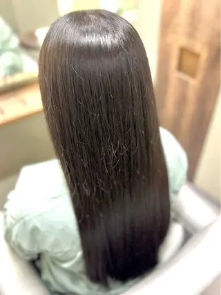 ロング 巻ける美髪矯正/ 韓国ヘア/yutaのヘアスタイル