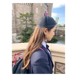 ロング カラー 菊池大一 溝の口パーマのヘアスタイル