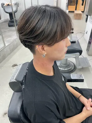 ショート カラー パーマ ヘアアレンジ メンズ 亀井隆汰/メンズ専門 パーマ特化美容師のヘアスタイル