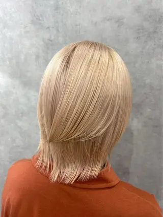 ミディアム カラー いろあそび 町田所属・カラー特化🪼 mahoのヘアスタイル