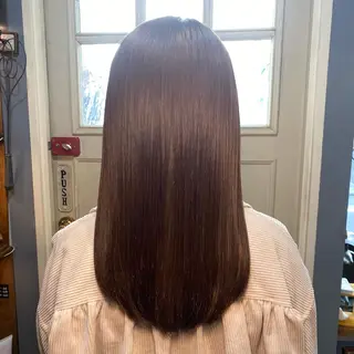 セミロング BRITS 渡辺 菜々子のヘアスタイル