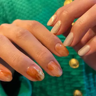 カラー ネイル scre as Etelのネイルデザイン