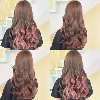 カラー 渋谷:インナーカラー ／🍒エリカ🍒のヘアスタイル