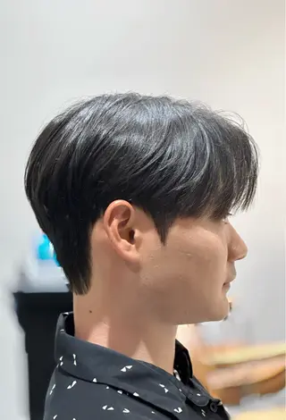 メンズ me by ,,梅田茶屋町所属・メンズ韓国ヘア/ 梅田/優月のヘアスタイル