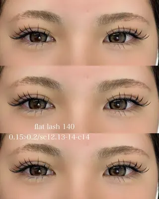 マツエク・マツパ ぷりゅねる /心斎橋店のマツエク・マツパデザイン