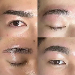 メンズ アイブロウ MISA YONEYAMAのマツエク・マツパデザイン