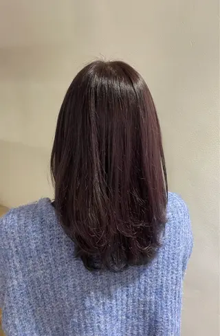 セミロング カラー BUZZ 自由が丘所属・niimi rimuのヘアスタイル