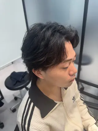 ショート パーマ ヘアアレンジ メンズ SALOWIN横浜店所属・🔥メンズ特化🔥 木村 祐太のヘアスタイル