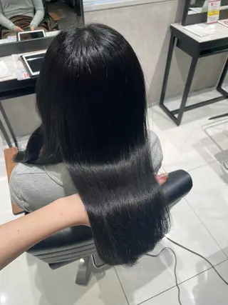 ロング 艶ブラウン/赤み消し /盛れる顔周りのヘアスタイル