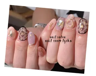 ネイル ﾈｲﾙﾙｰﾑﾘｯｶ 𝐦𝐚𝐲𝐮のネイルデザイン