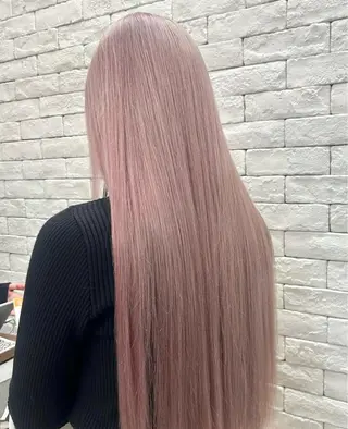 ロング 【ハイトーンカラー/ 副店長】mizukiのヘアスタイル