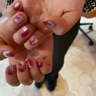 ネイル 金村 遥奈のネイルデザイン