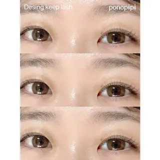 マツエク・マツパ ponopipi 小倉店所属・FUMI ponopipiのマツエク・マツパデザイン