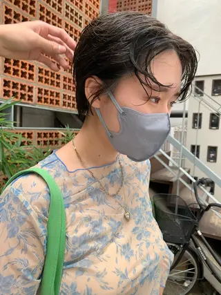 パーマ ボブパーマコテ巻き風 パーマNo1深江秀平のヘアスタイル