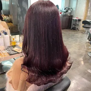 ロング I S所属・🌿透明感カラー‪ 縮毛矯正✨かずきのヘアスタイル