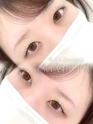 マツエク・マツパ URARA 【lazo】のマツエク・マツパデザイン