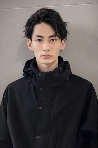 ミディアム メンズ メンズ支持率No.1 KAIのヘアスタイル