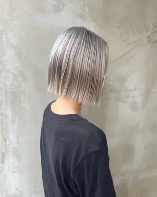 ミディアム カラー regalo 水田のヘアスタイル