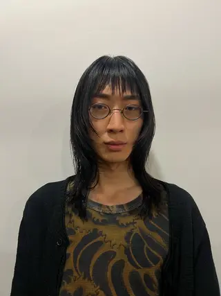 ミディアム メンズ Kawano Kaito🟢のヘアスタイル