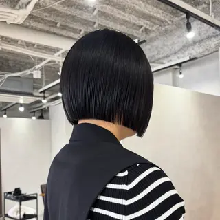 ミディアム 🌈ボブ/縮毛矯正/ 梅田美容室🌈もあのヘアスタイル
