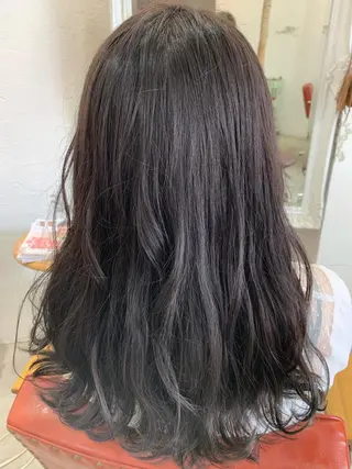 ロング カラー fio マナミのヘアスタイル
