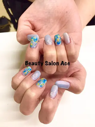 ネイル Beauty Salon Ace（ネイルサロン　エース）所属・池袋フィルイン Ace♡長さだしのネイルデザイン