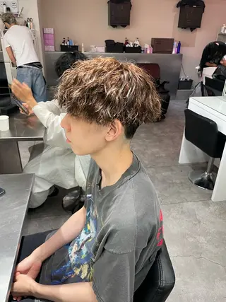 カラー パーマ メンズ 町田エリアＮｏ．１/ パーマ特化/太田京希のヘアスタイル