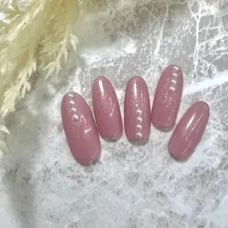 ネイル ⭐︎休業中の練習⭐︎ JNA認定講師髙橋のネイルデザイン