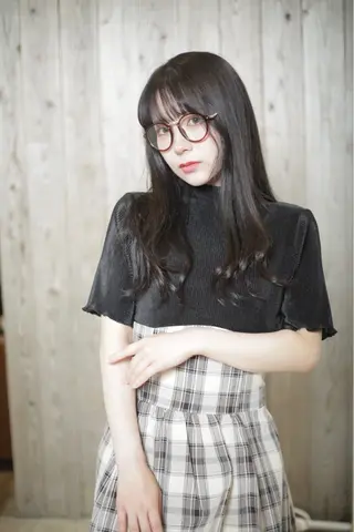 セミロング 石沢 知康のヘアスタイル