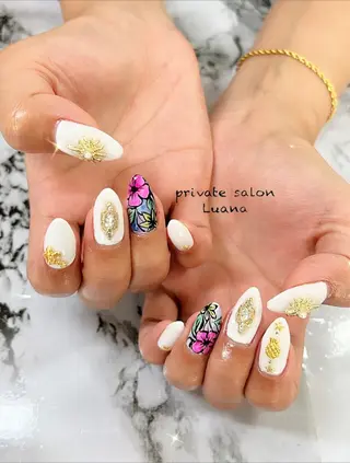 ネイル 自宅ネイルサロン ルアナのネイルデザイン