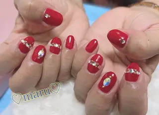 ネイル まるみ ♡のネイルデザイン
