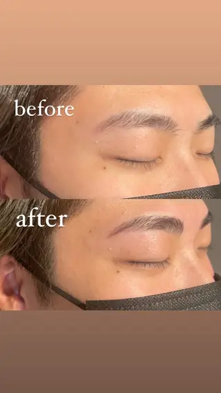 メンズ アイブロウ メンズ眉毛専門 みさ 指名料1000円の眉毛・アイブロウイメージ