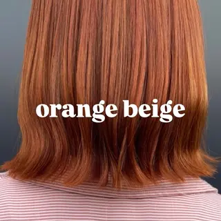 ミディアム カラー ちほ /ボブスタイルのヘアスタイル