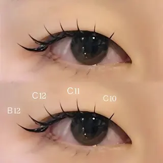 マツエク・マツパ Belle fee 伊藤のマツエク・マツパデザイン