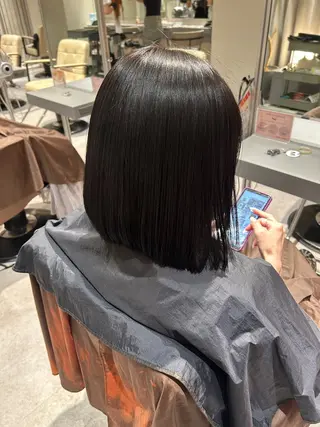 ミディアム 木村 那奈のヘアスタイル