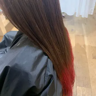 カラー 中井 葵のヘアスタイル