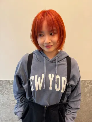 ショート カラー センスをお届けします 大谷将生INFPのヘアスタイル