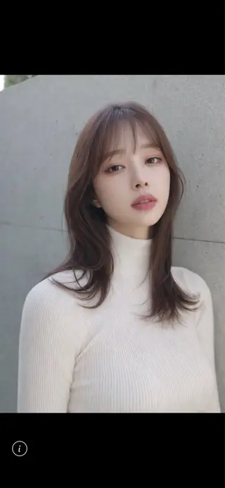 セミロング カラー CIEL岡山店／ Chida ⛄️のヘアスタイル