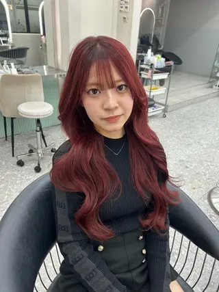 カラー Lond mare所属・あ い か 🎀 レイヤーカットのヘアスタイル