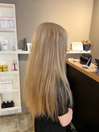 ロング カラー daiki 原宿のヘアスタイル